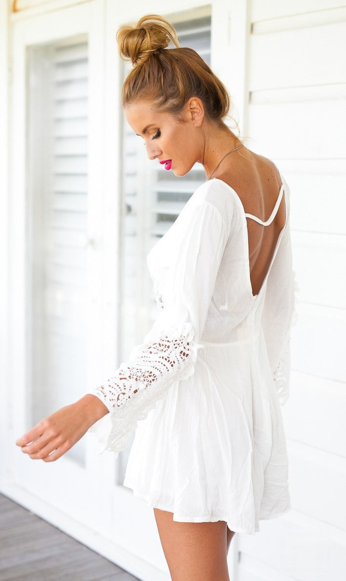 Tutina THALIMAIN long traforo maniche — Dream Shop