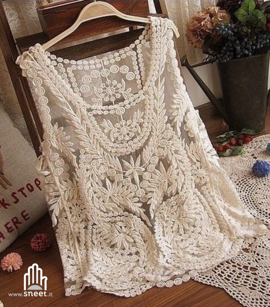 Stella lace top canotta