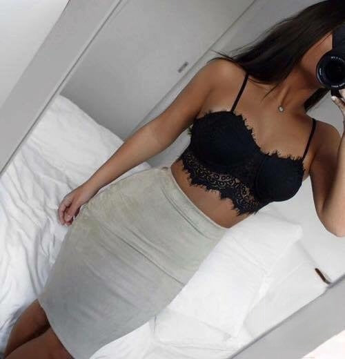 Top pizzo Seitan linea aderente — Dream Shop