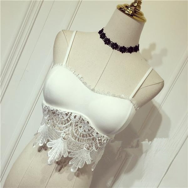 Top pizzo Gaia abbinato a gonna — Dream Shop