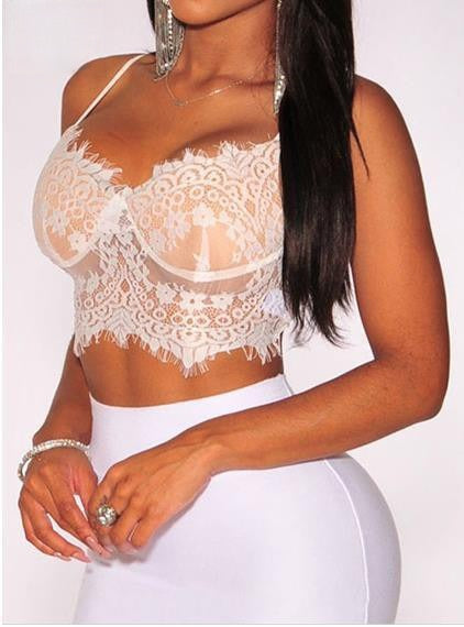 Top pizzo Wikki dettaglio trama pizzo — Dream Shop