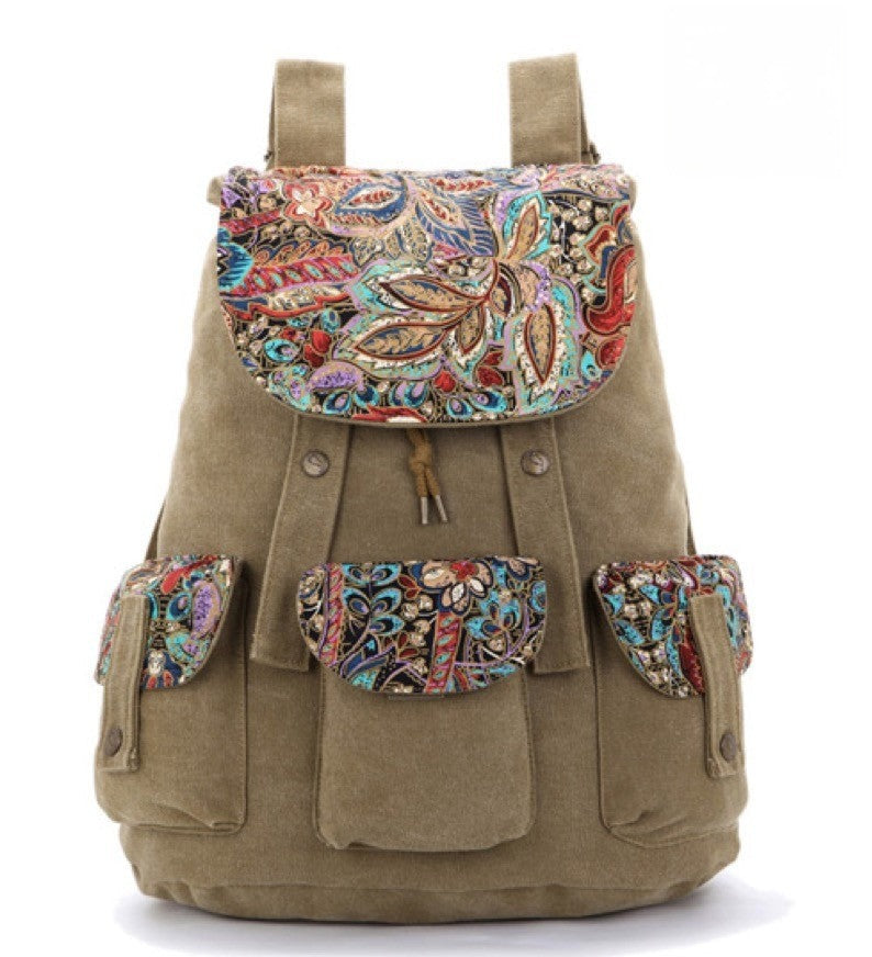 Zaino Oriental Vintage - indossato look boho | Dream Shop