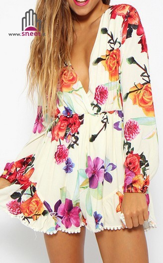 Tutina Garden dettaglio fiori — Dream Shop
