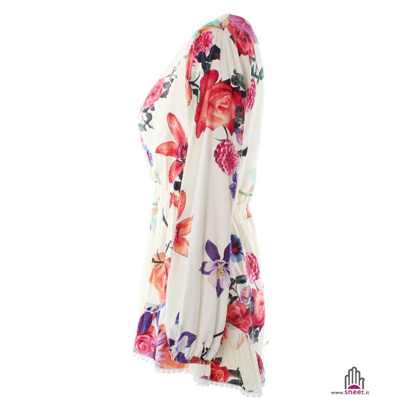 Tutina Garden playsuit floreale — Dream Shop
