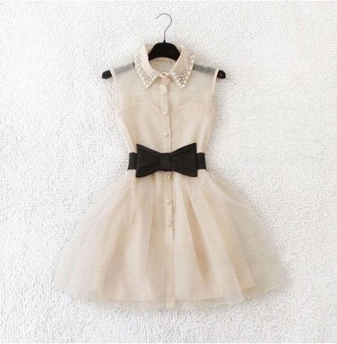 Bow Little Dress — tulle e fiocco in vita taglia unica | Dream Shop