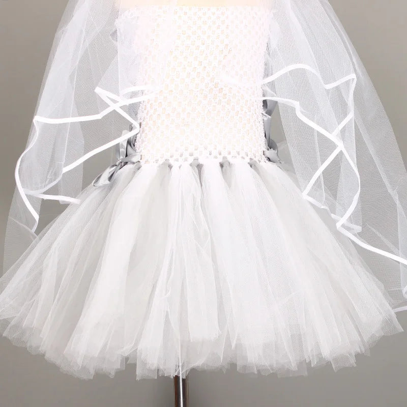 Abito tutù sposa morta bambina
Costume Halloween in tulle