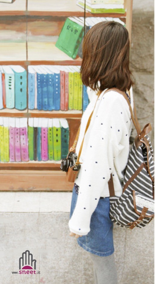 Vintage Stripe backpack