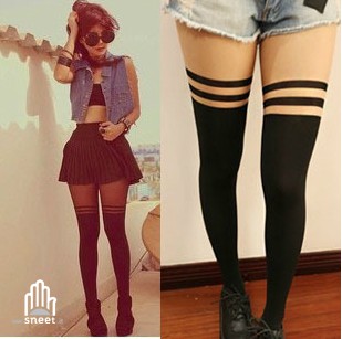 Collant multiple righe