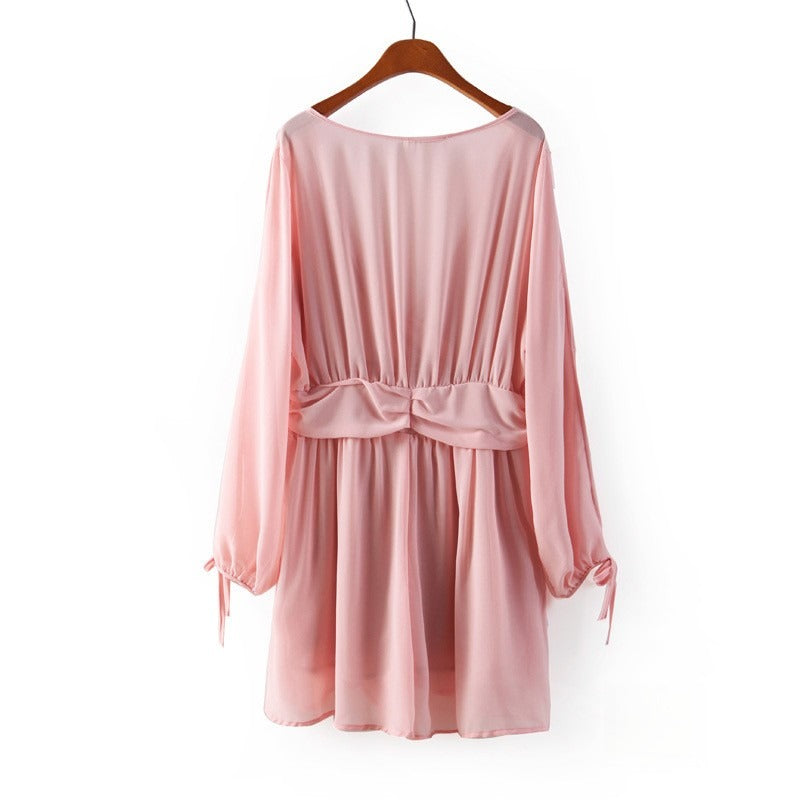 Tutina BAITEN chiffon dettaglio manica — Dream Shop