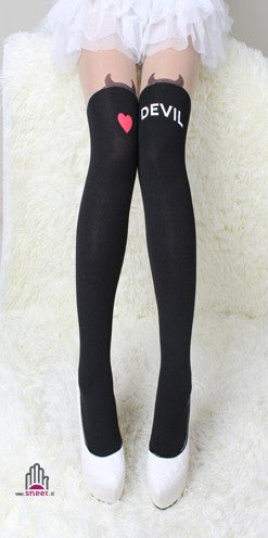 Collant devil rabbit cattie