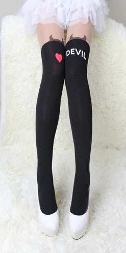 Collant devil rabbit cattie fantasia sexy taglia unica — Dream Shop