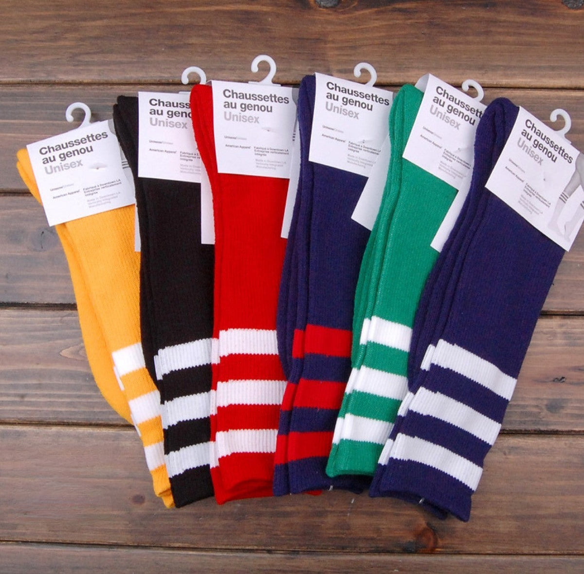 Calze spugna righe variante colorata — Dream Shop