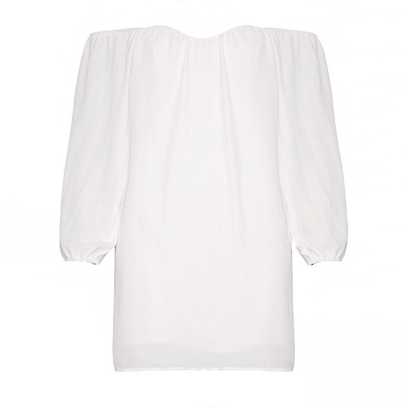 Penelope Vestito — abito chiffon completo | Dream Shop