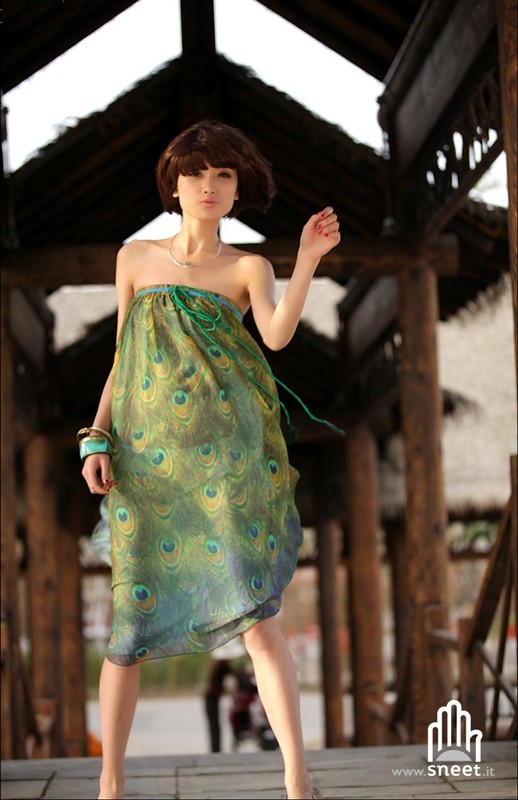 Peacock Dress