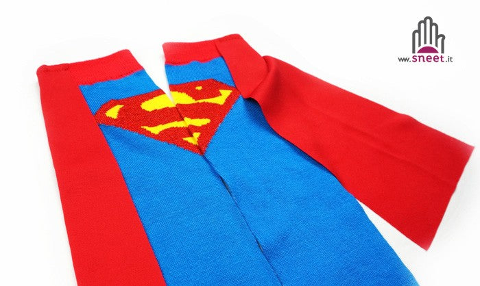 calcetines con capa de Superman