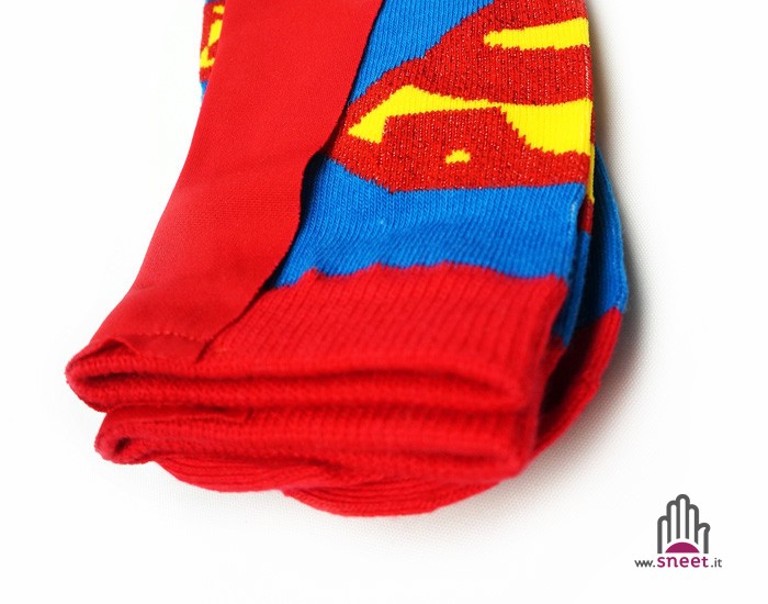 calcetines con capa de Superman