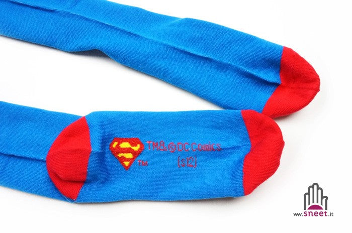 calcetines con capa de Superman