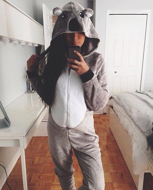 Pigiamone Koala — look notte cozy | Dream Shop