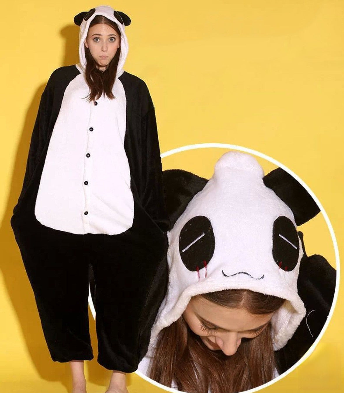 Pigiamone Panda — vista laterale | Dream Shop