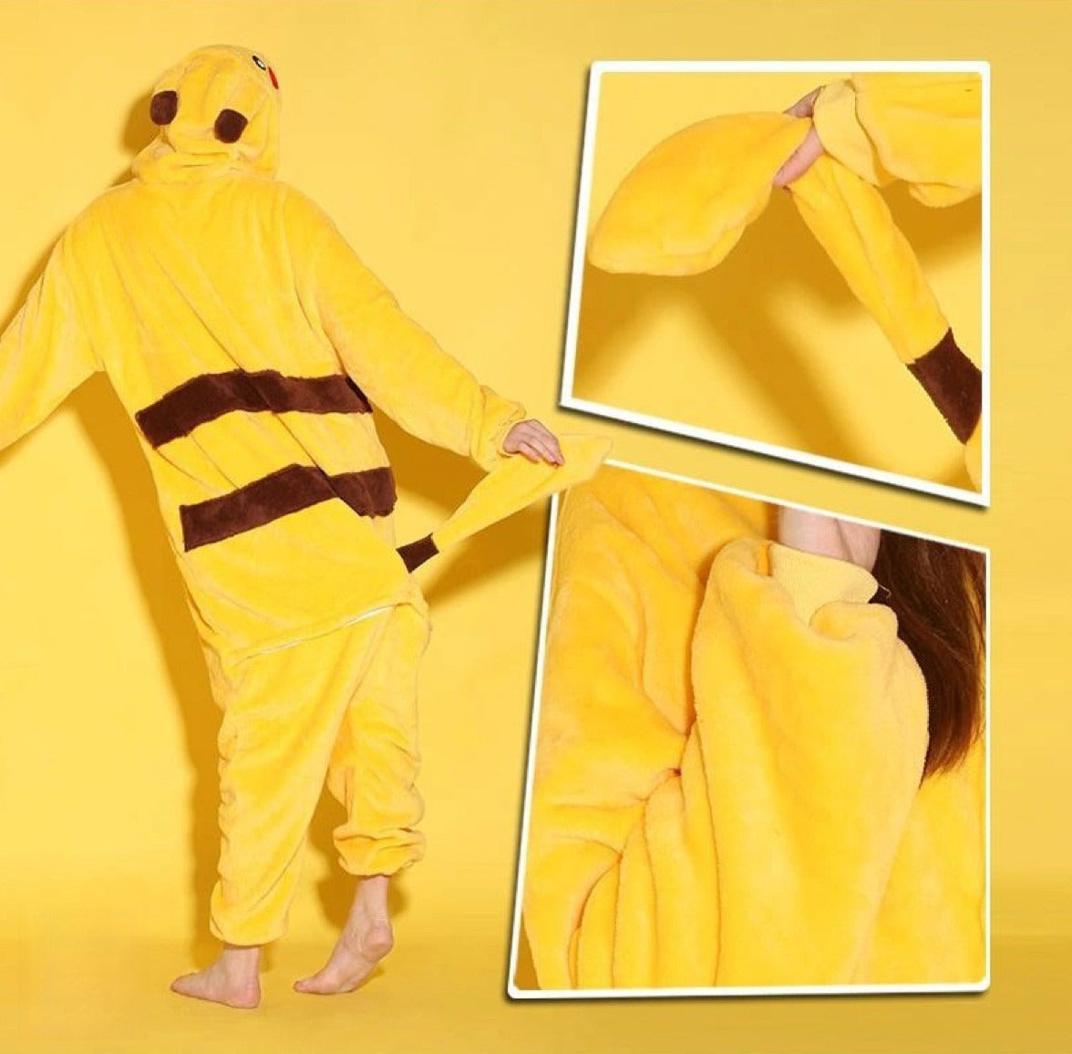 Pigiamone Pikachu seconda angolazione | Dream Shop