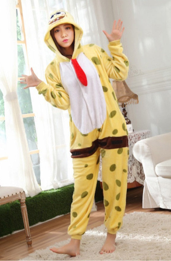 Pigiamone SpongeBob — tuta intera look notte | Dream Shop