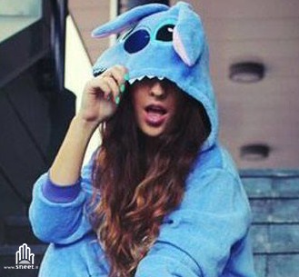 Pyjamas Stitch Blue