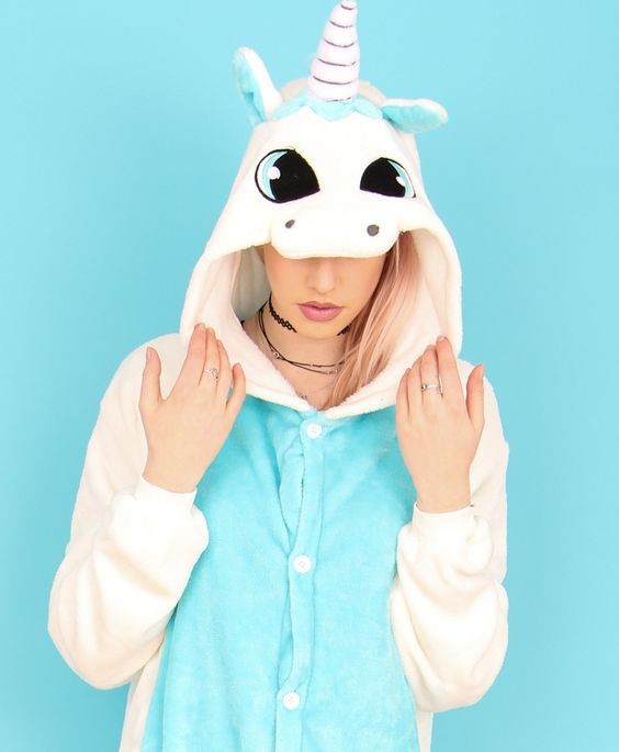 Unicorn pyjamas Light blue