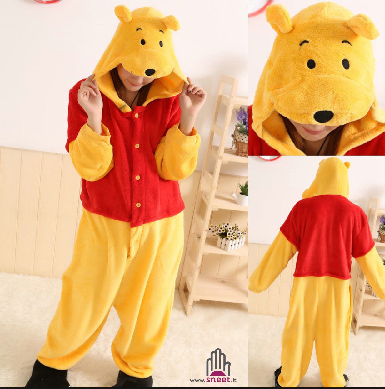 Pigiamone Winnie De Pooh