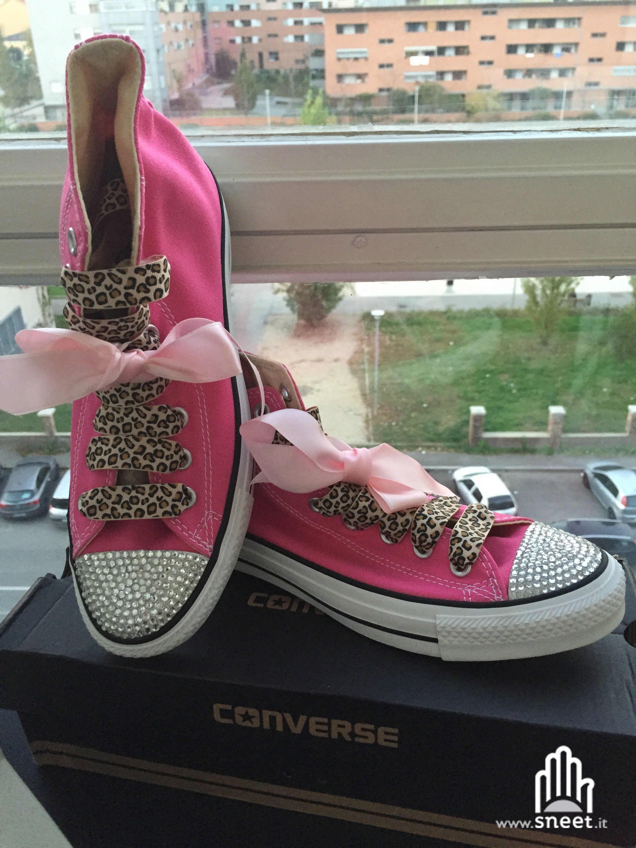 Converse All Star personalizzate - Modello Brillantini 11