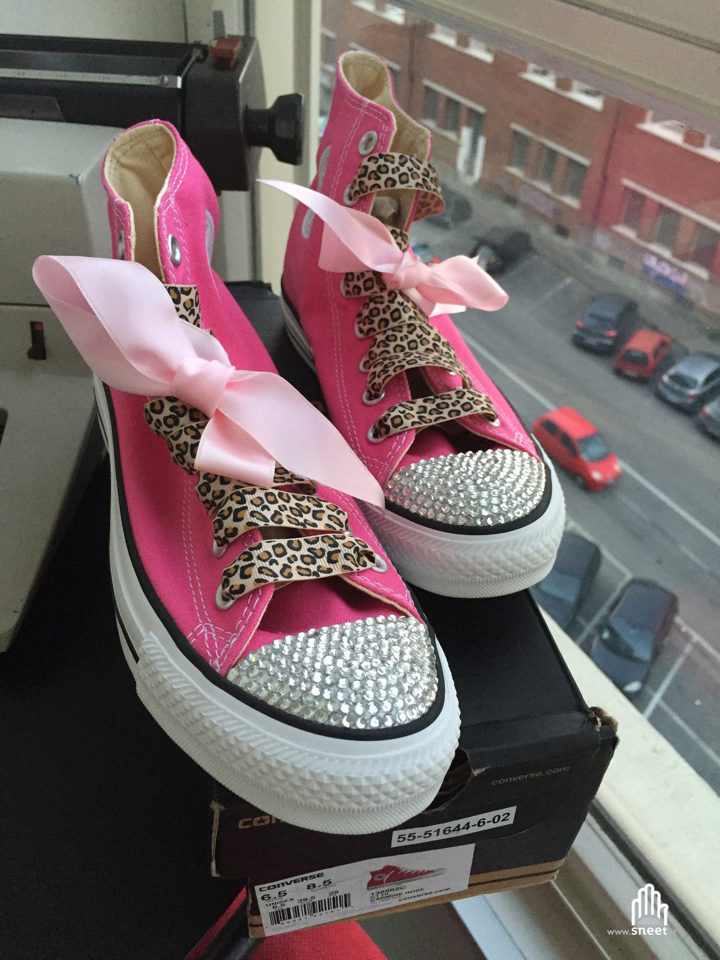 Converse All Star personalizzate - Modello Brillantini 11