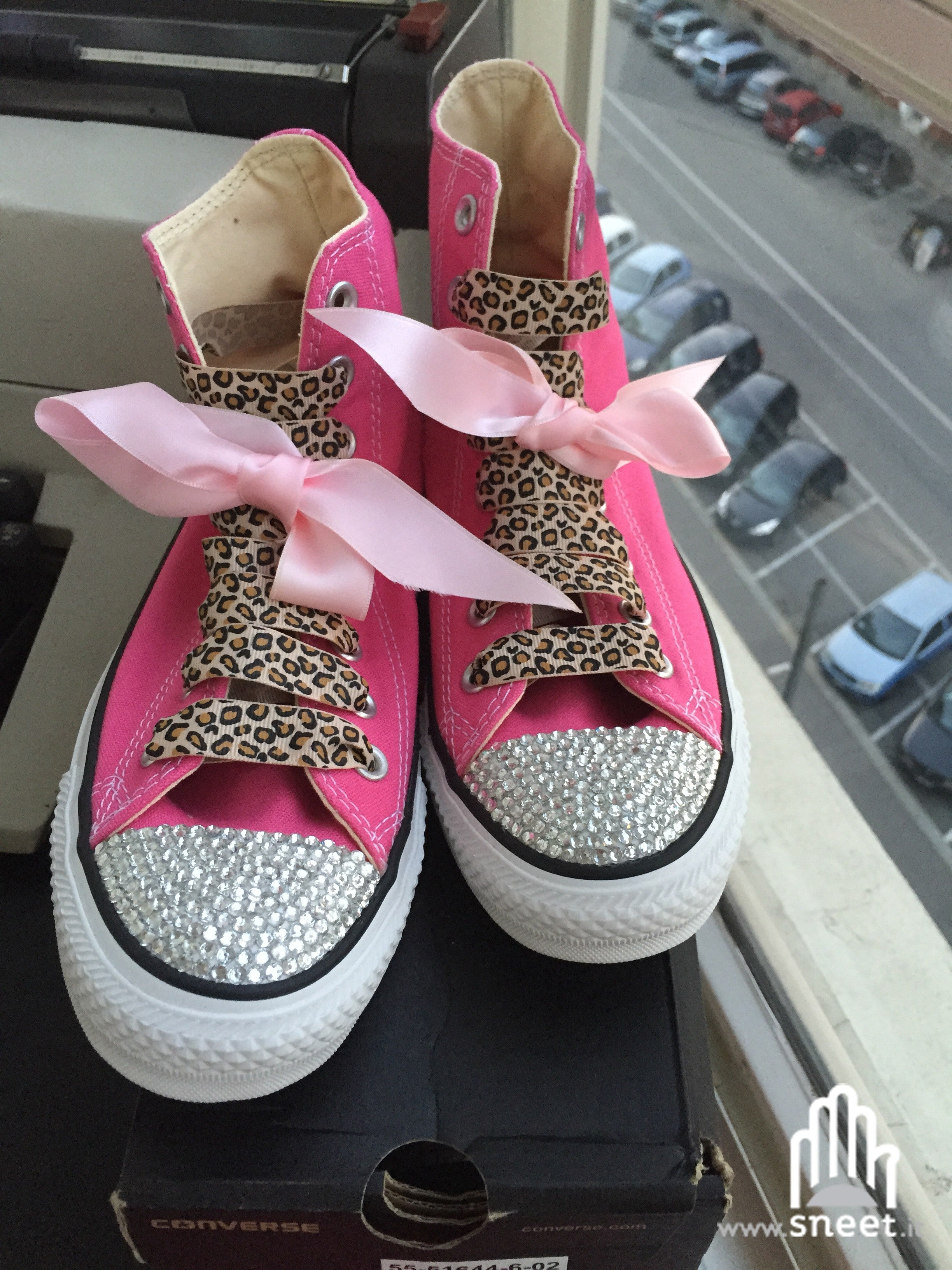 Converse All Star personalizzate - Modello Brillantini 11