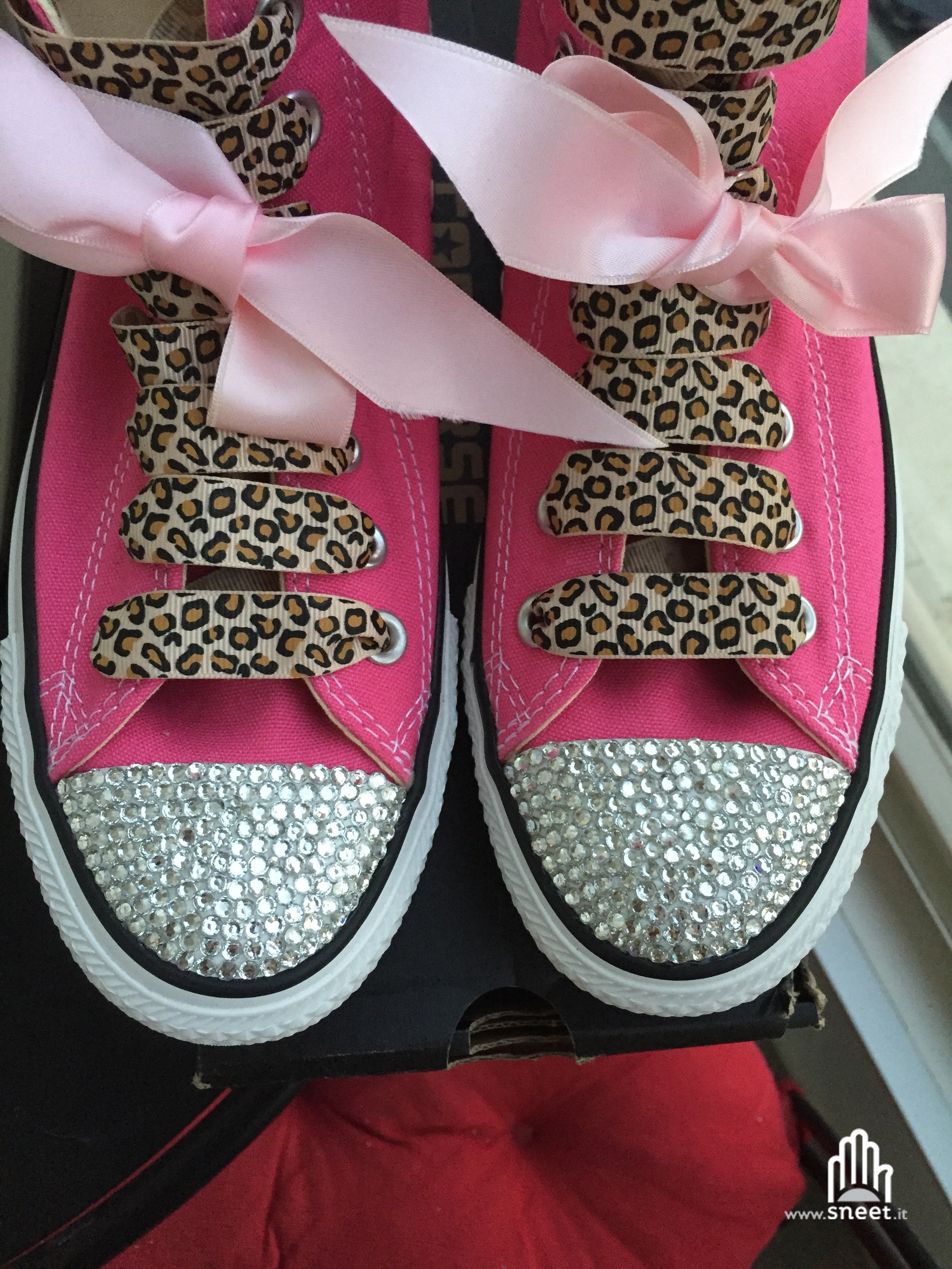 Converse All Star personalizzate - Modello Brillantini 11