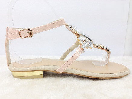 Sandalo gioiello Kalliope colore nero — Dream Shop