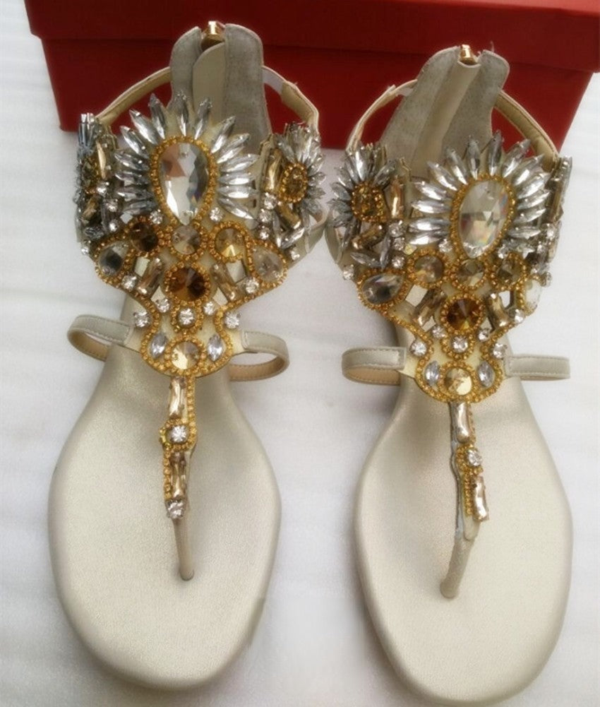 Sandalo gioiello Lola dettaglio fascia caviglia — Dream Shop