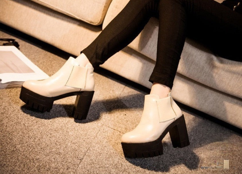 Scarponcino Egea 10 cm stivaletto tacco alto donna — Dream Shop