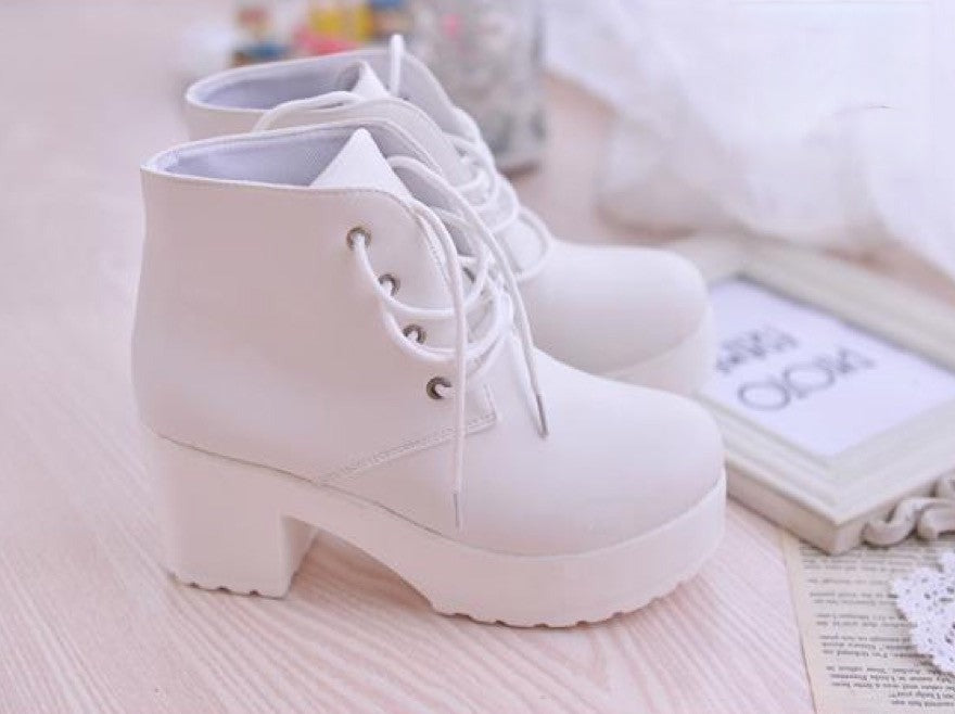 Scarponcino Lalla tacco 7 cm dettaglio — Dream Shop