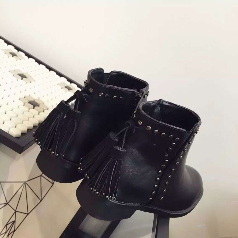 Scarponcino basso Adel zip laterale dettaglio — Dream Shop