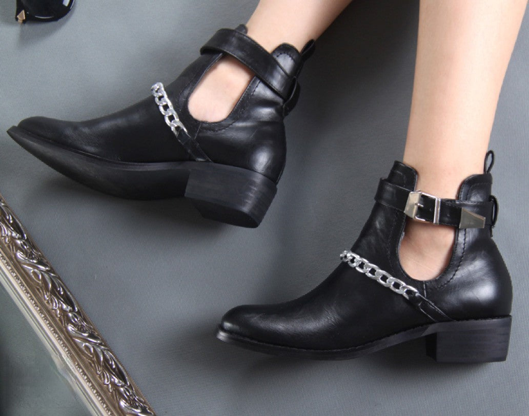 Stivaletto Low Chain dettaglio suola — Dream Shop