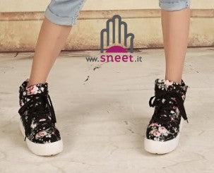 Sneakers Flowers