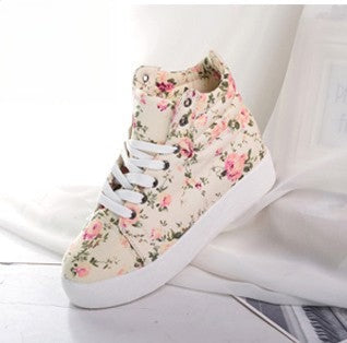 Sneakers Flowers variante colore due dettaglio — Dream Shop