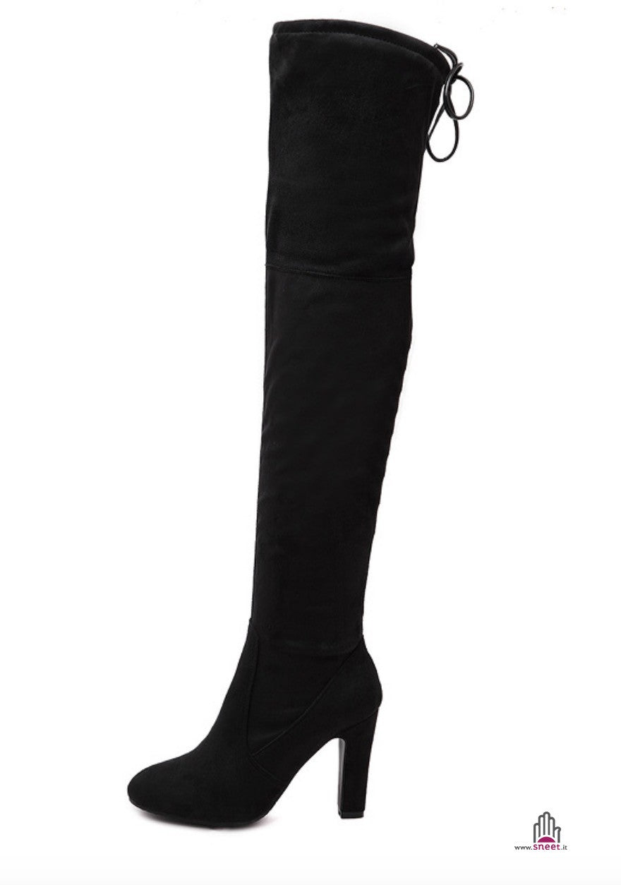 High boot h 54 cm heel 8 cm