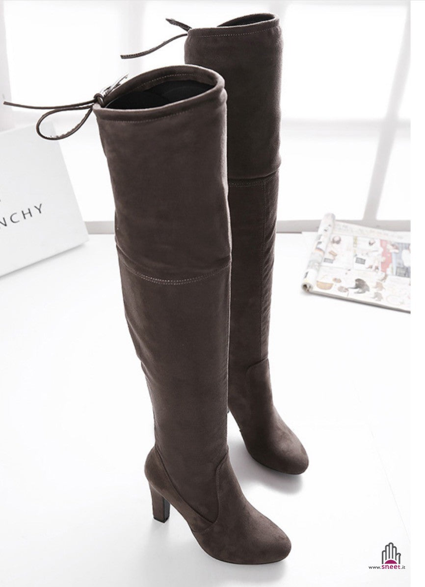 High boot h 54 cm heel 8 cm