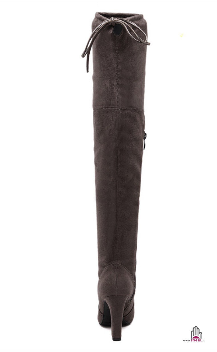 High boot h 54 cm heel 8 cm