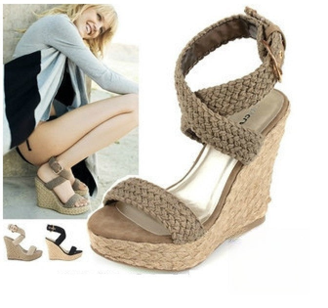 Zeppe Kreta colore beige — Dream Shop