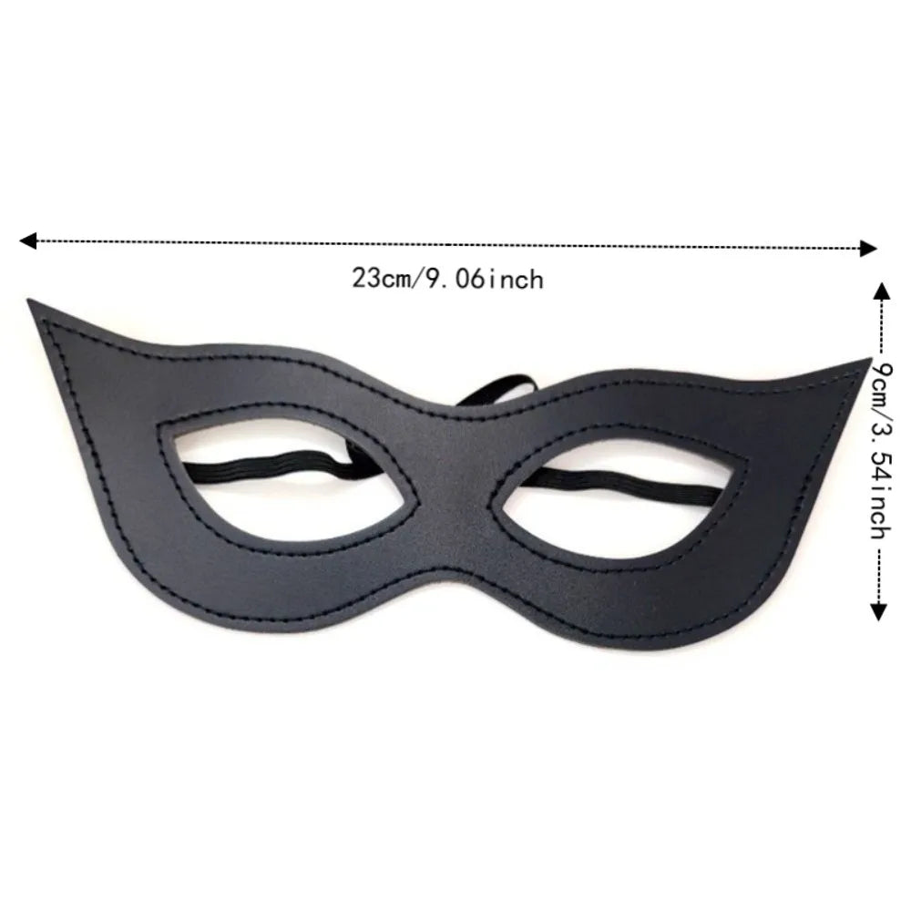 Maschera occhi in pelle PU gotica
Per ballo in maschera cosplay