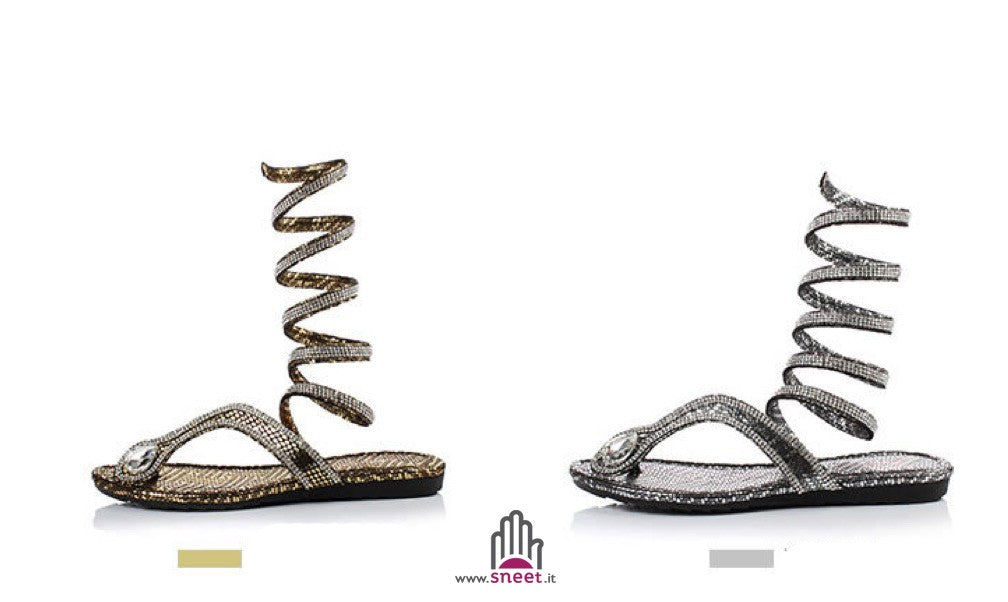 Sandalo gioiello snake