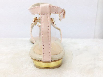 Sandalo gioiello Kalliope rosa dettaglio — Dream Shop