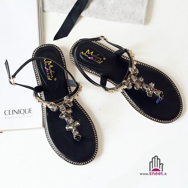 Sandalo gioiello Petrol