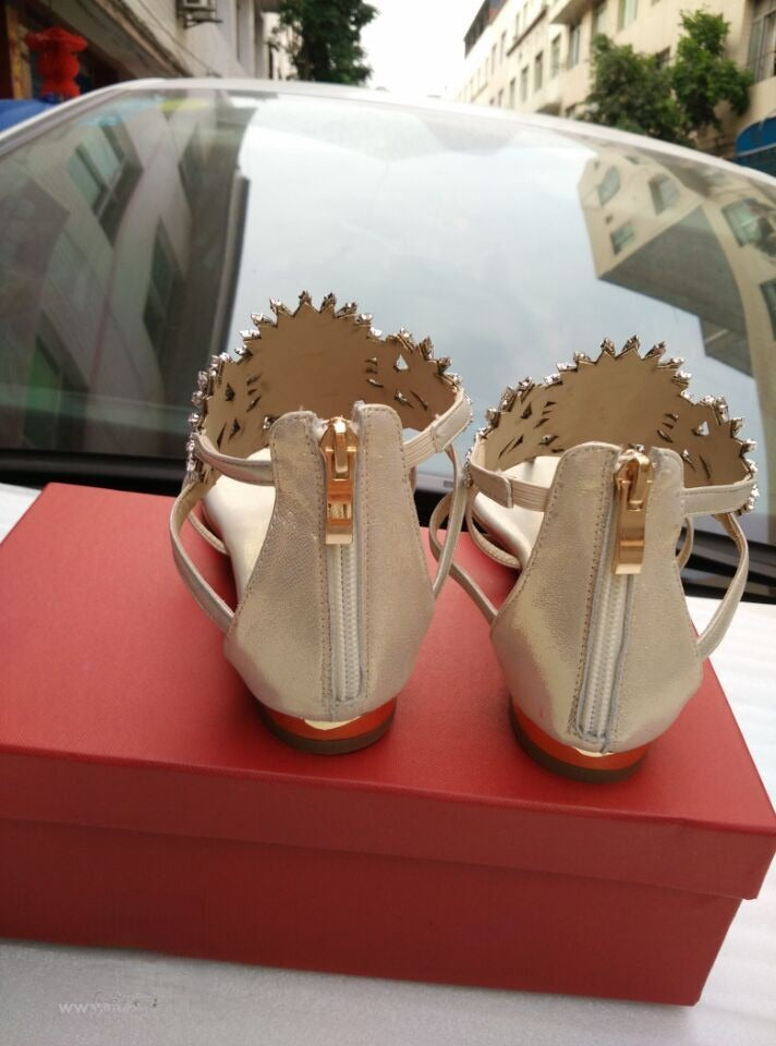 Sandalo gioiello Lola vista frontale — Dream Shop