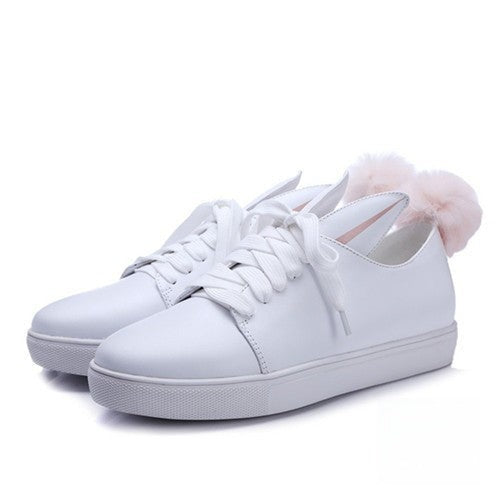 Sneackers Rabbit variante bianca dettaglio — Dream Shop